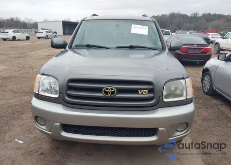 2004 Toyota Sequoia Sr5 V8 from USA, damaged, VIN 5TDBT44A44S206189